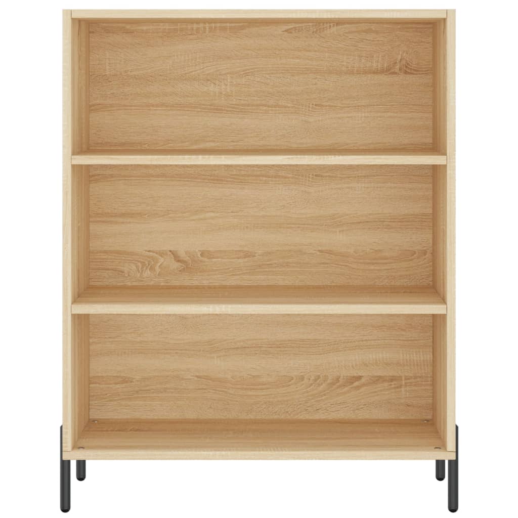 Sonoma oak shelves 69.5x32.5x90 cm wood engineering