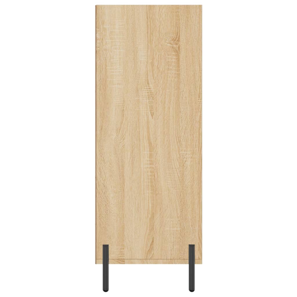 Sonoma oak shelves 69.5x32.5x90 cm wood engineering