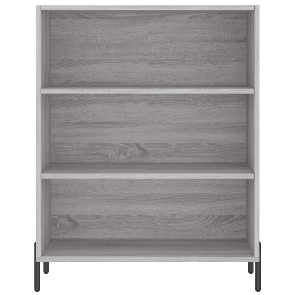Sonoma gray shelving cabinet 69.5x32.5x90cm Engineering wood