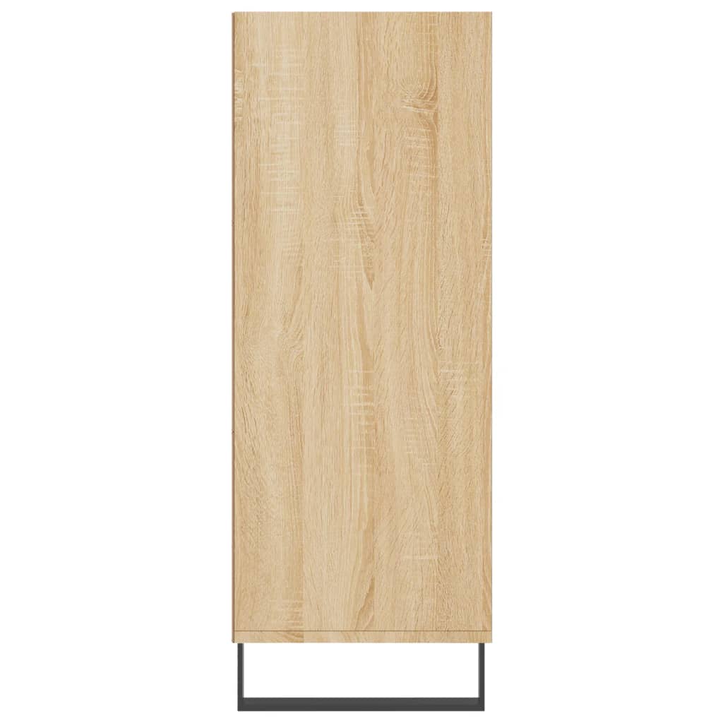 Sonoma oak shelves 69.5x32.5x90 cm wood engineering