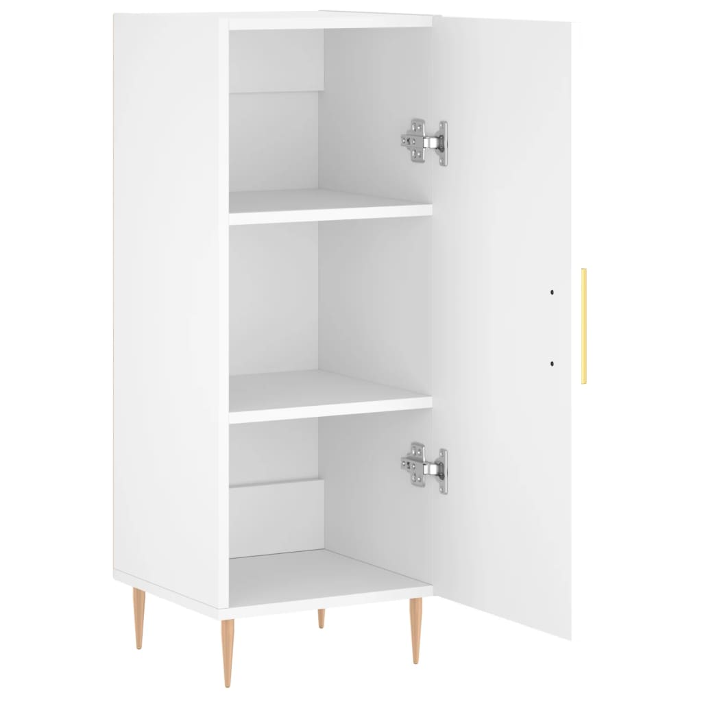 White buffet 34.5x34x90 cm engineering wood