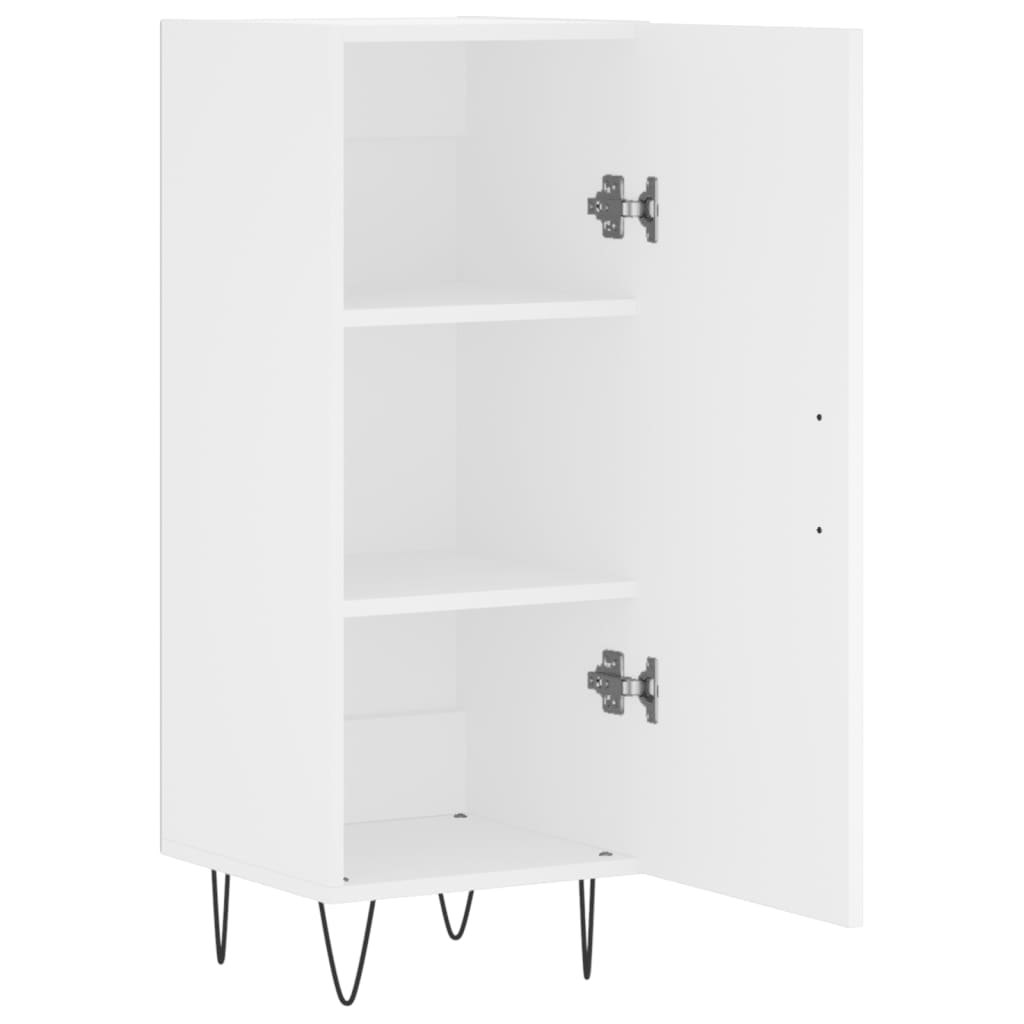 White buffet 34.5x34x90 cm engineering wood