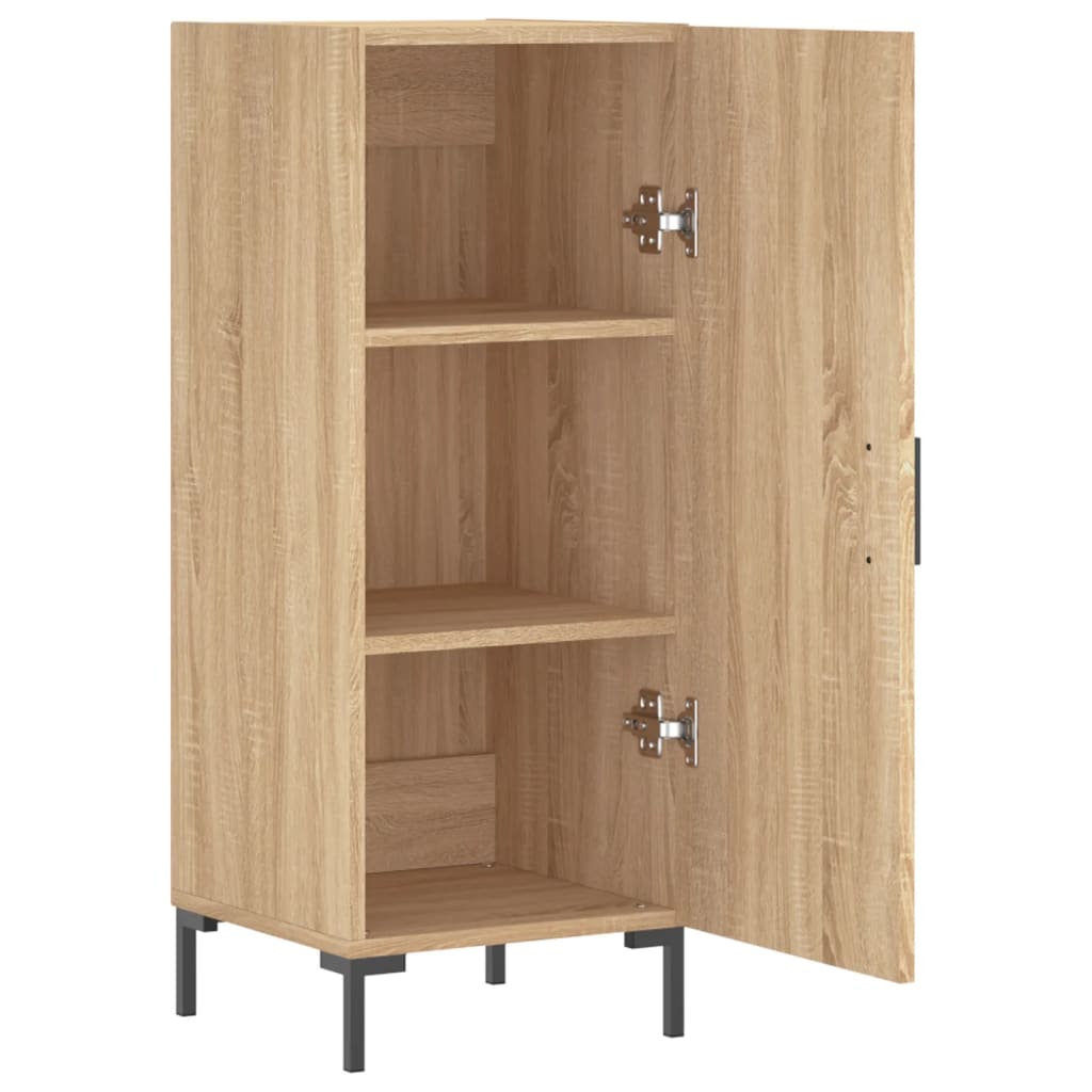 Credenza rovere Sonoma 34,5x34x90 cm MDF