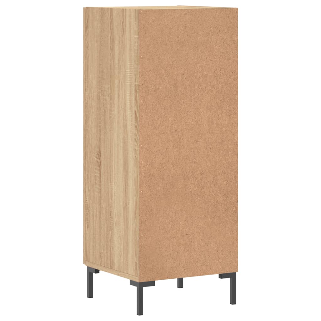 Credenza rovere Sonoma 34,5x34x90 cm MDF