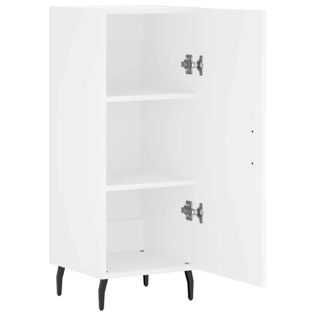 White buffet 34.5x34x90 cm engineering wood