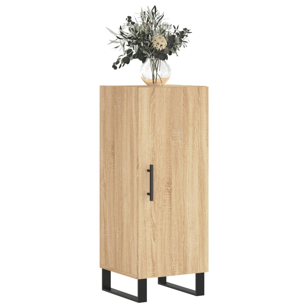 Credenza rovere Sonoma 34,5x34x90 cm MDF