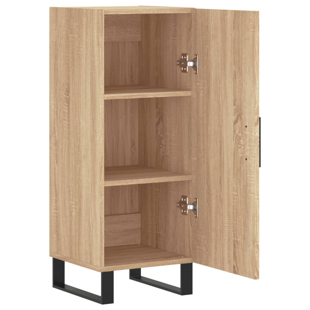 Credenza rovere Sonoma 34,5x34x90 cm MDF