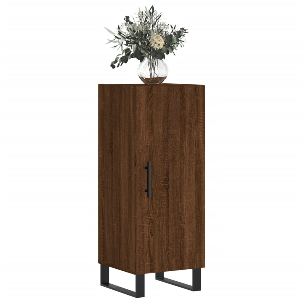 Brown Eichenbuffet 34,5x34x90 cm Ingenieurholz Holz