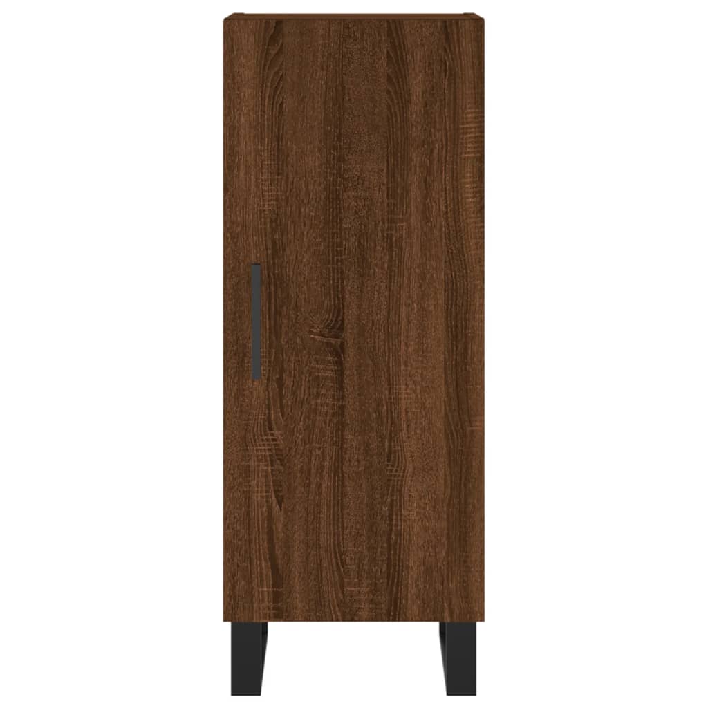 Brown Eichenbuffet 34,5x34x90 cm Ingenieurholz Holz