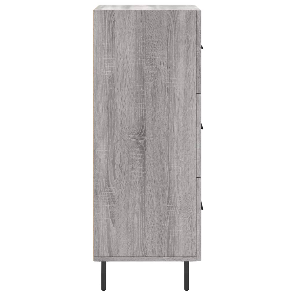 Gray Sonoma Buffet 34.5x34x90 cm Engineering wood