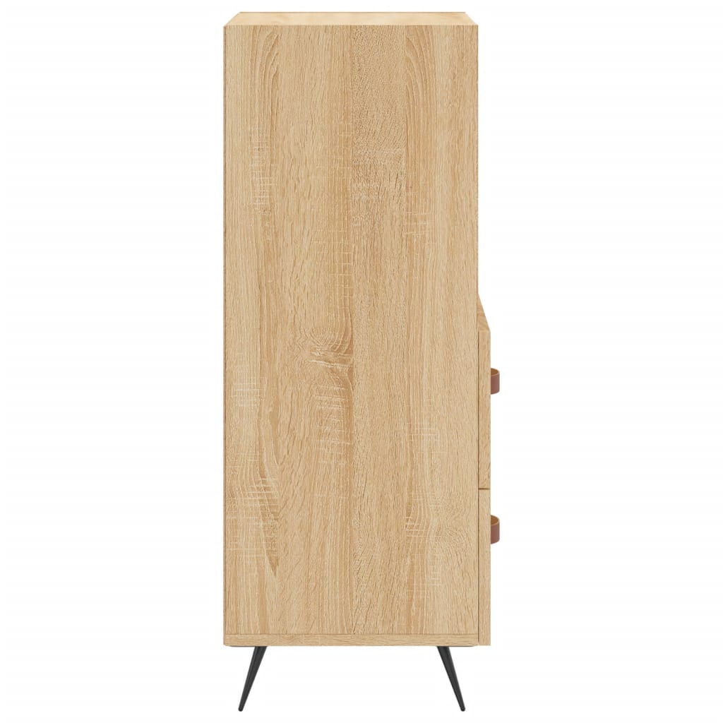 Credenza rovere Sonoma 34,5x34x90 cm MDF