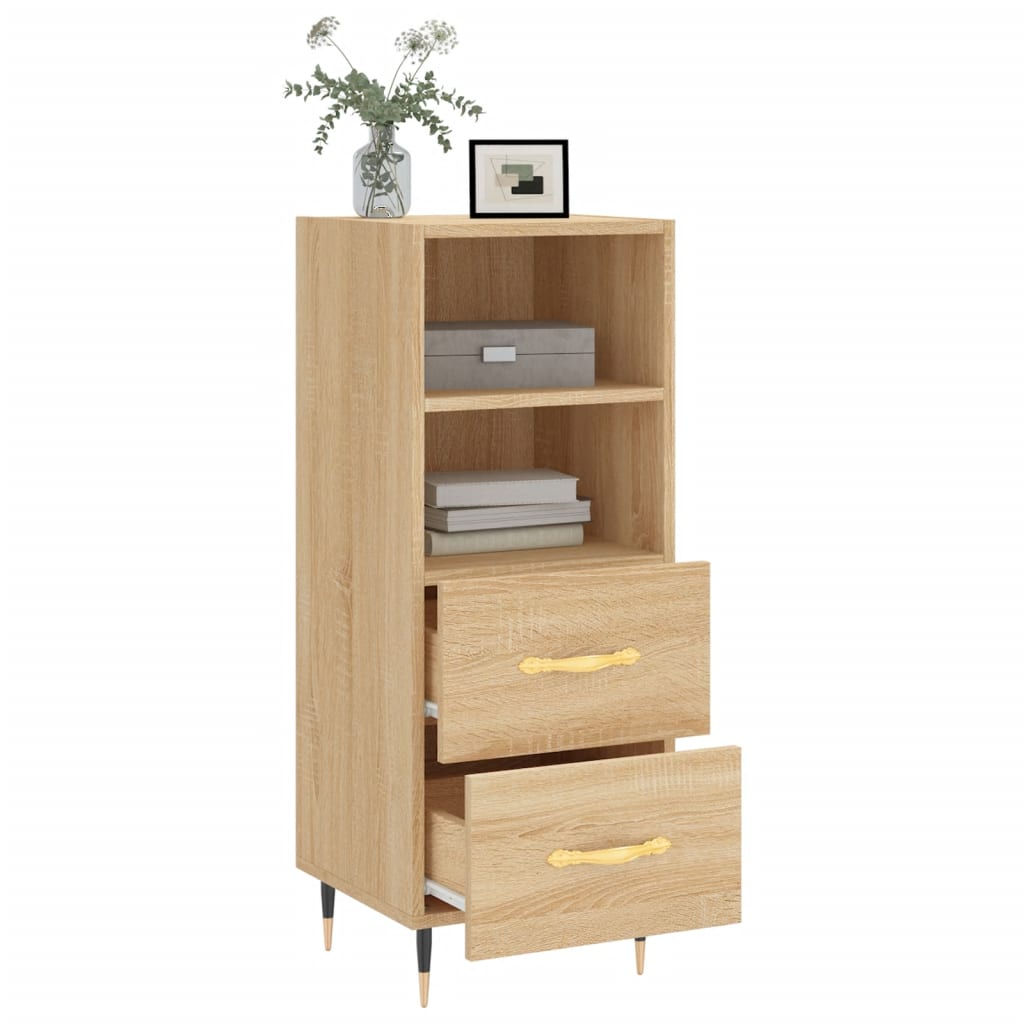 Sonoma Oak Buffet 34.5x34x90 cm Ingenieurholz Holz