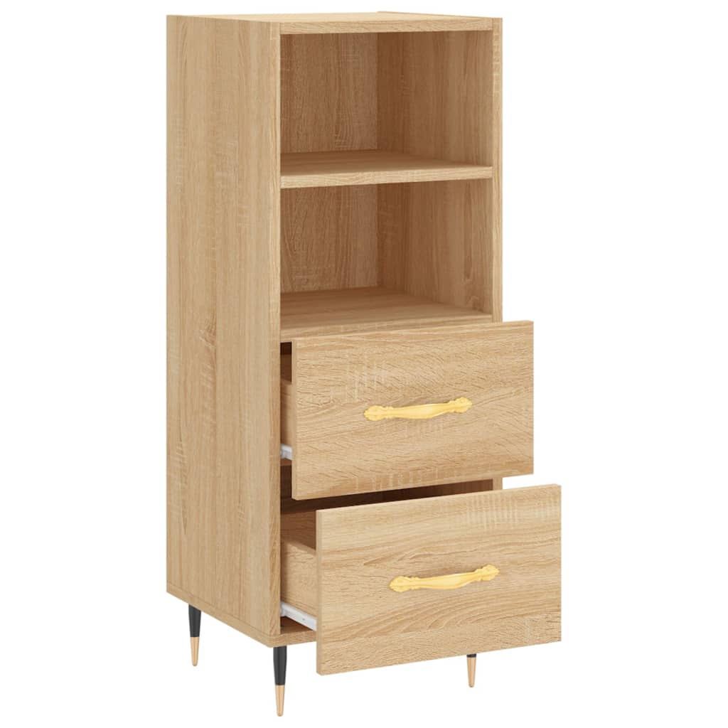 Sonoma Oak Buffet 34.5x34x90 cm Ingenieurholz Holz