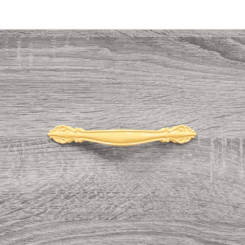 Grey Sonoma Buffet 34.5x34x90 cm INGEGNERIA legno