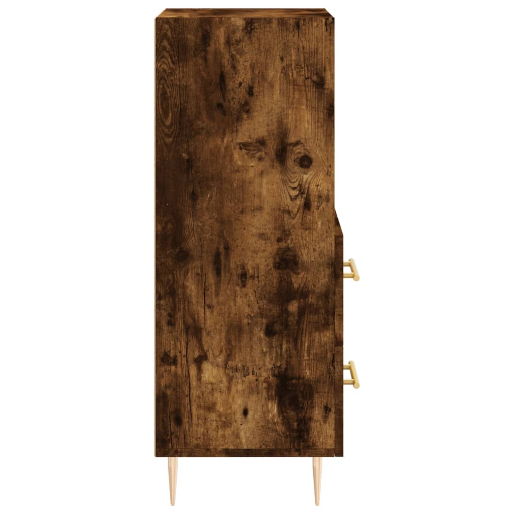 Raucher -Eichenbuffet 34.5x34x90 cm Ingenieurholz Holz