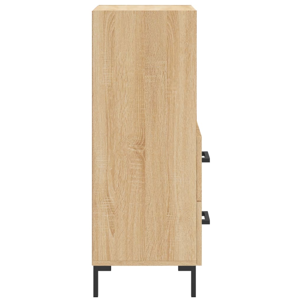 Sonoma Oak Buffet 34.5x34x90 cm Ingenieurholz Holz