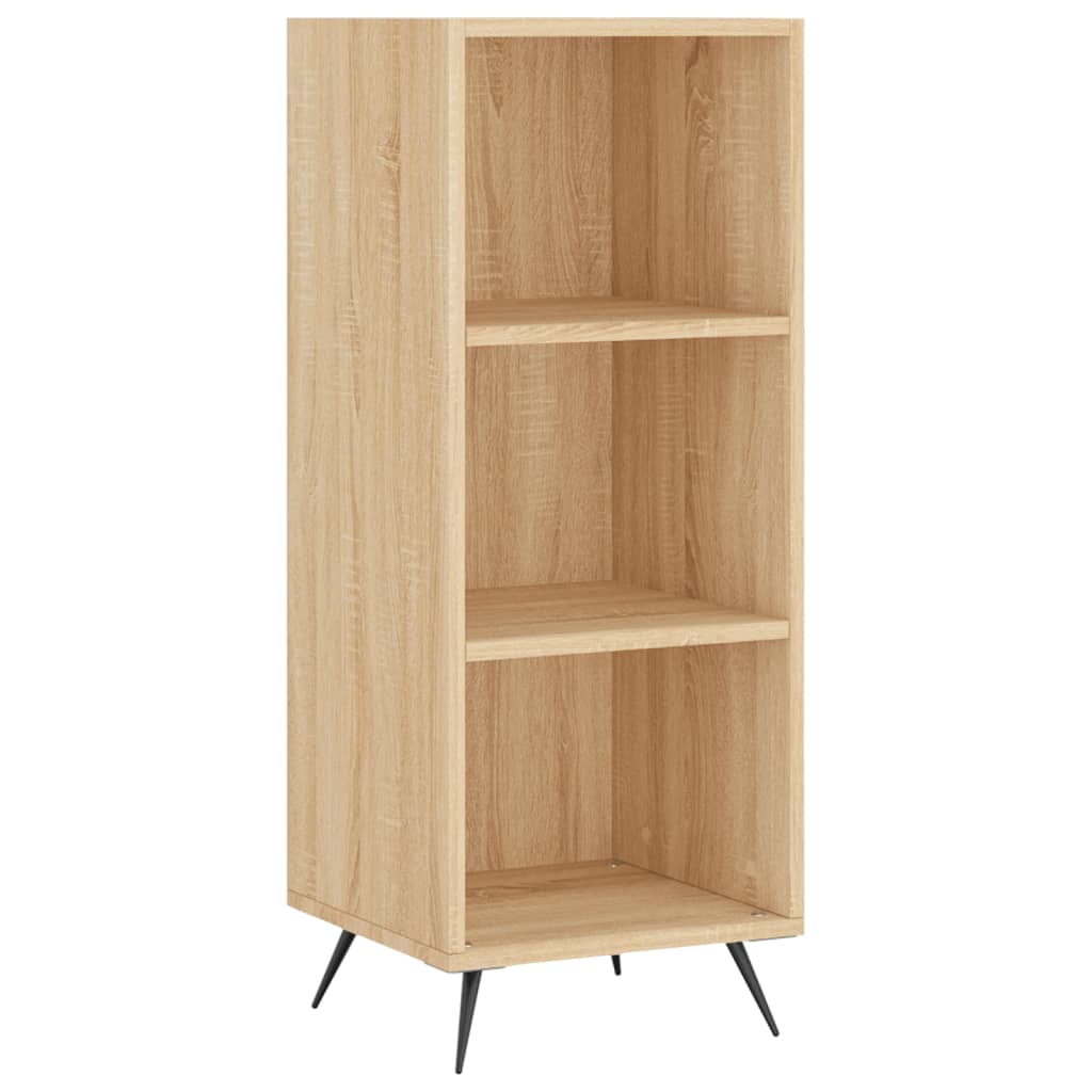 Sonoma oak shelves 34.5x32.5x90 cm wood engineering