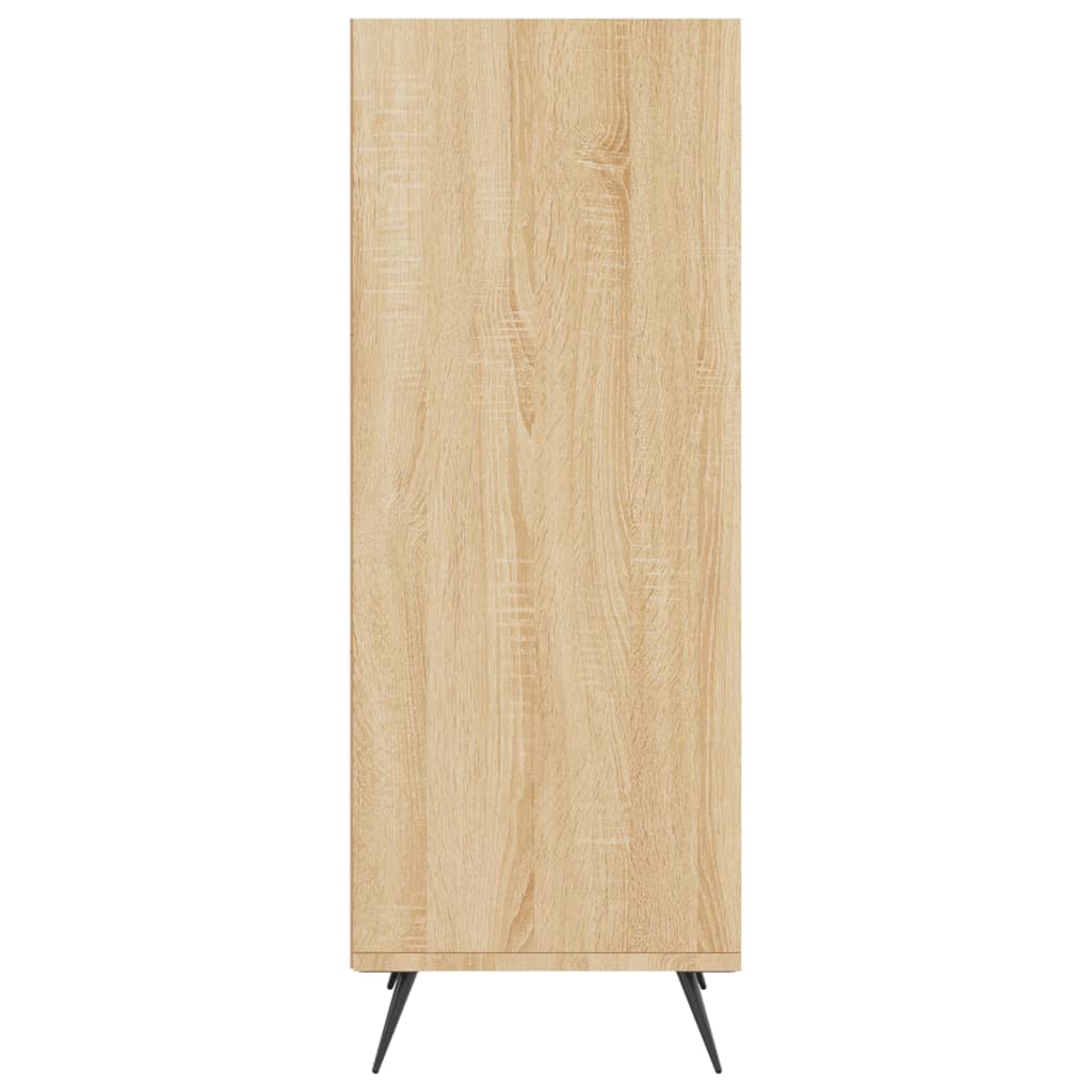Sonoma Oak Regale 34.5x32.5x90 cm Holz Engineering