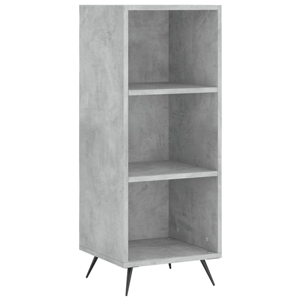 Concrete gray shelves 34.5x32.5x90 cm Engineering wood