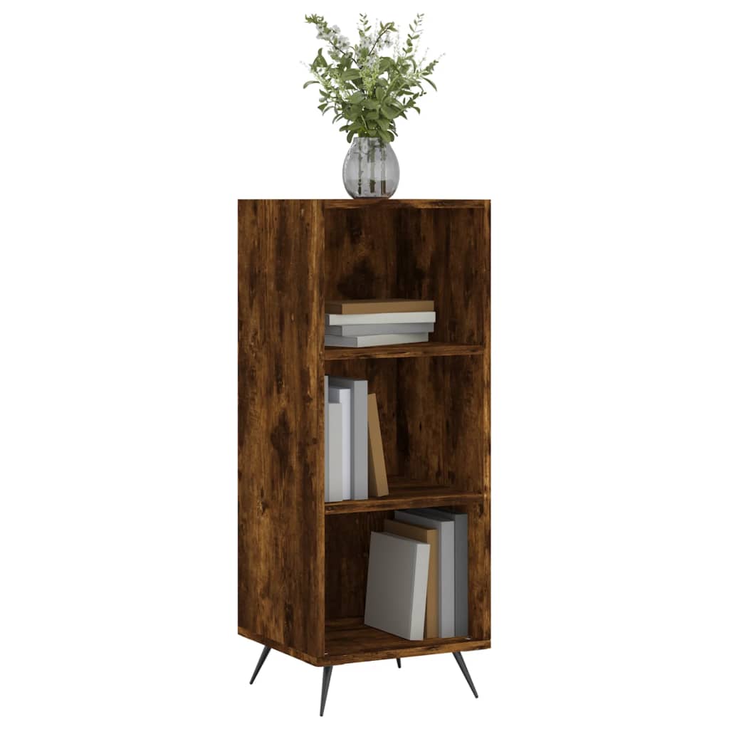 Smoke oak shelves 34.5x32.5x90 cm engineering wood