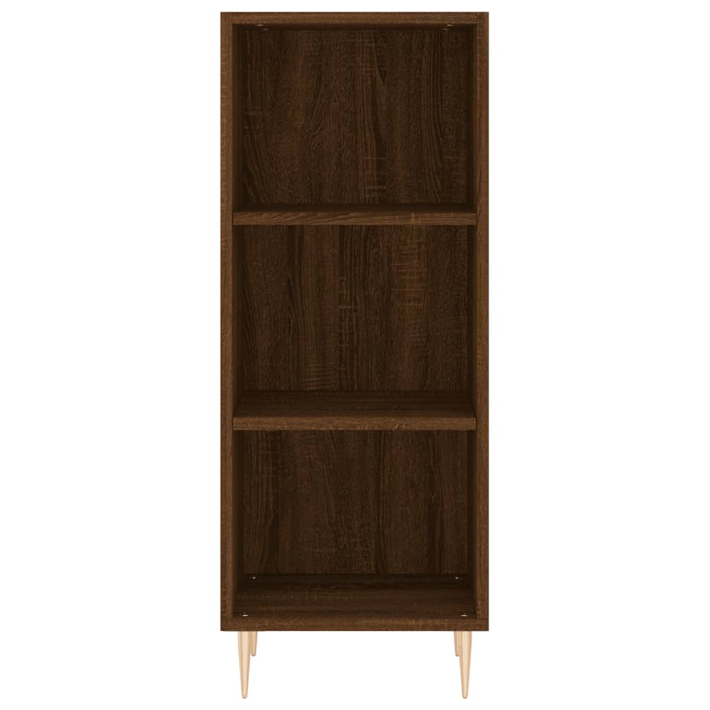 Brown oak buffet 34.5x32.5x90 cm Engineering wood