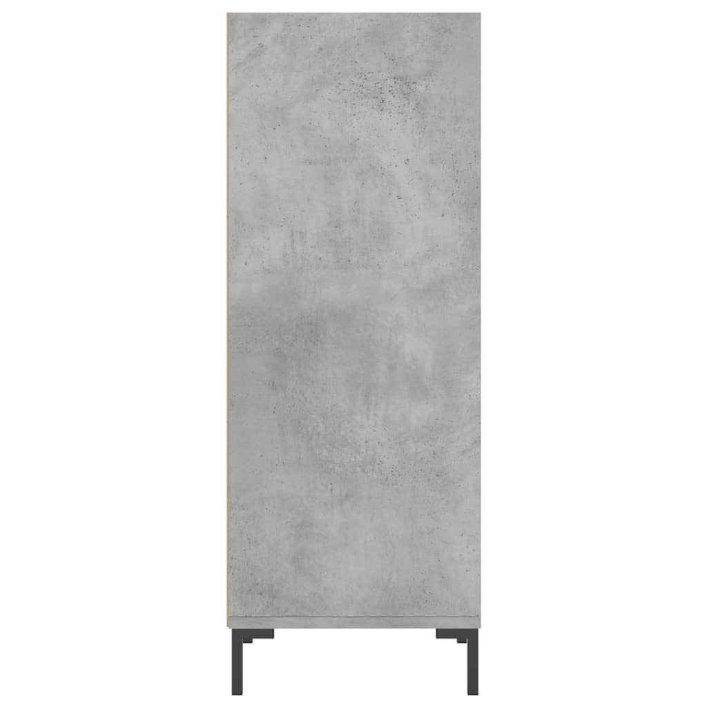 Concrete gray buffet 34.5x32.5x90 cm engineering wood