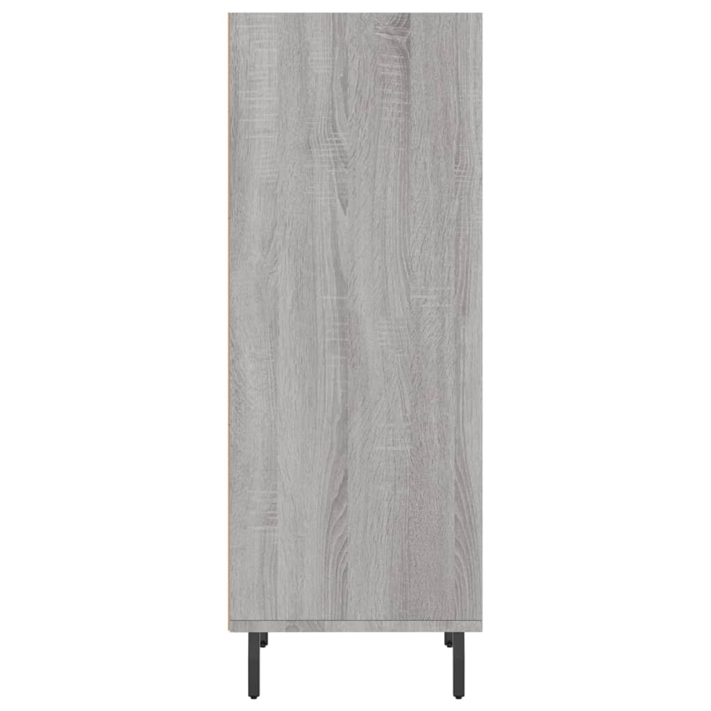 Buffet sonoma gris 34,5x32,5x90 cm bois d'ingénierie