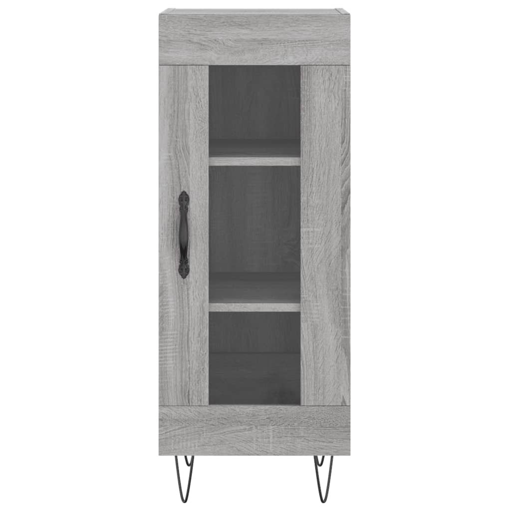 Graues Sonoma -Buffet 34.5x34x90 cm Engineering Holz