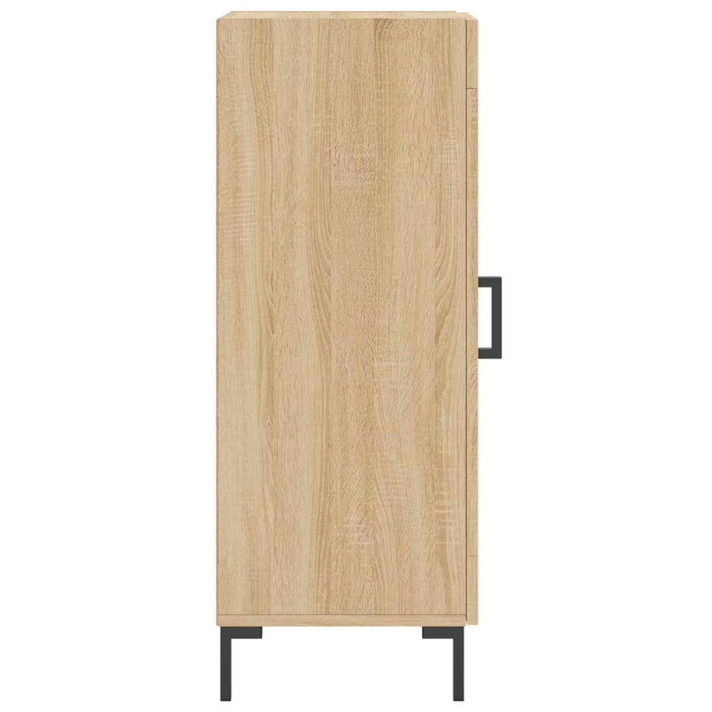 Credenza rovere Sonoma 34,5x34x90 cm MDF