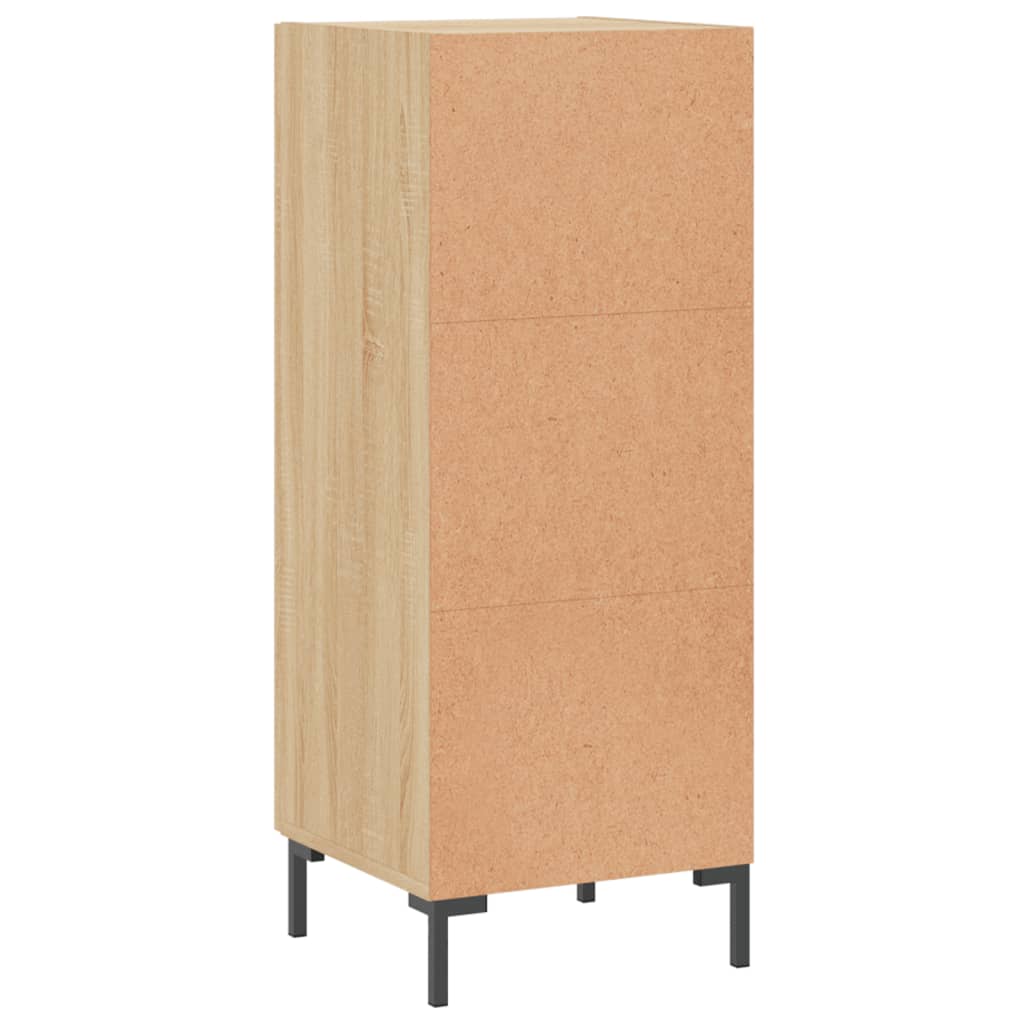 Credenza rovere Sonoma 34,5x34x90 cm MDF