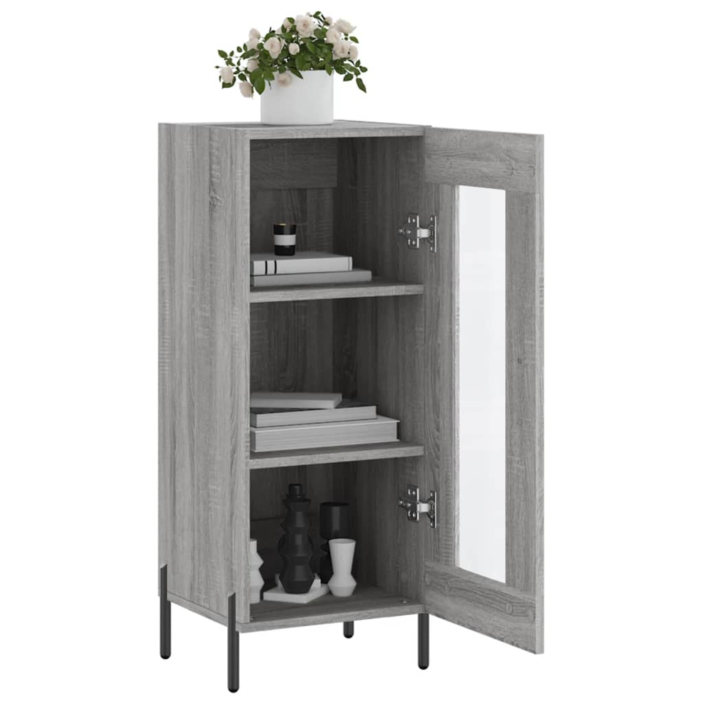 Gray Sonoma Buffet 34.5x34x90 cm Engineering wood