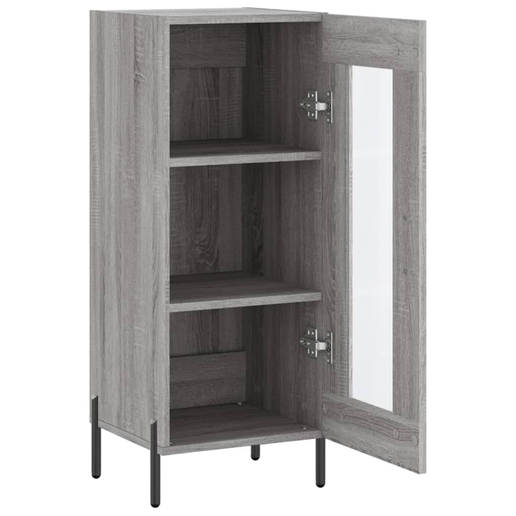 Gray Sonoma Buffet 34.5x34x90 cm Engineering wood