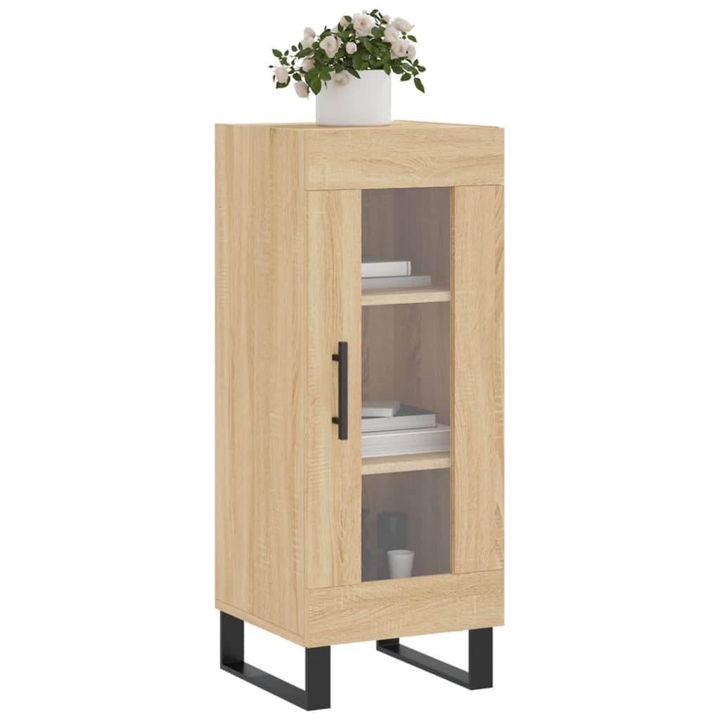 Credenza rovere Sonoma 34,5x34x90 cm MDF