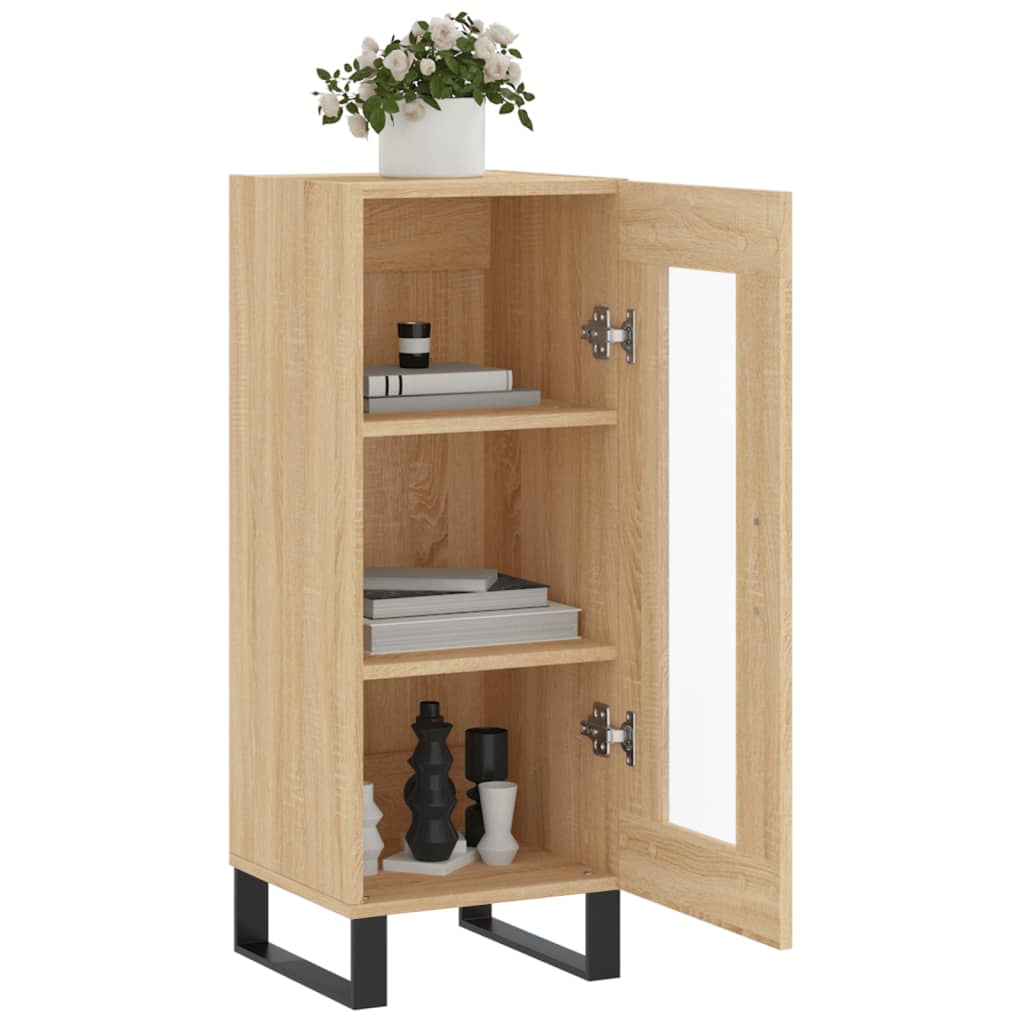 Sonoma Oak Buffet 34.5x34x90 cm Ingenieurholz Holz