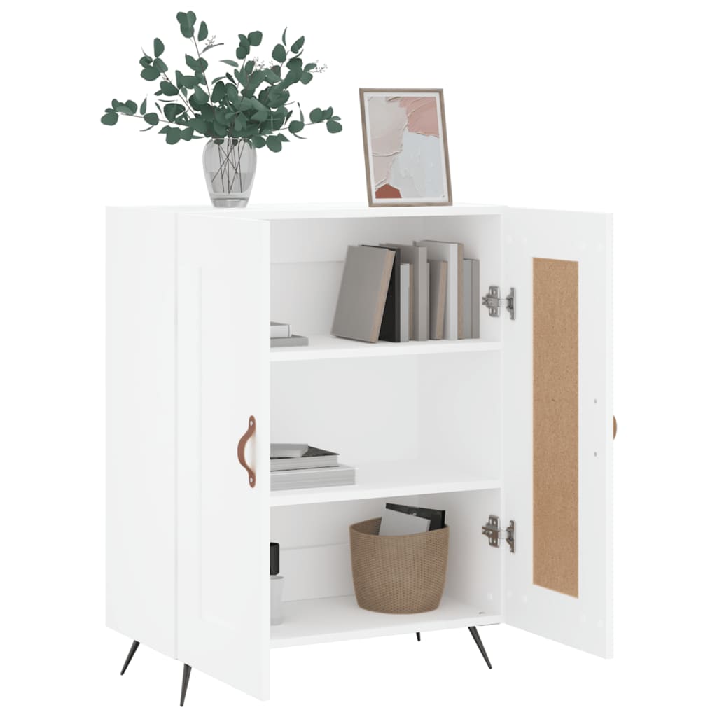 White buffet 69.5x34x90 cm Engineering wood