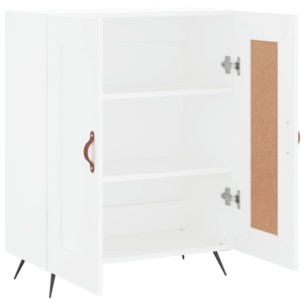 White buffet 69.5x34x90 cm Engineering wood