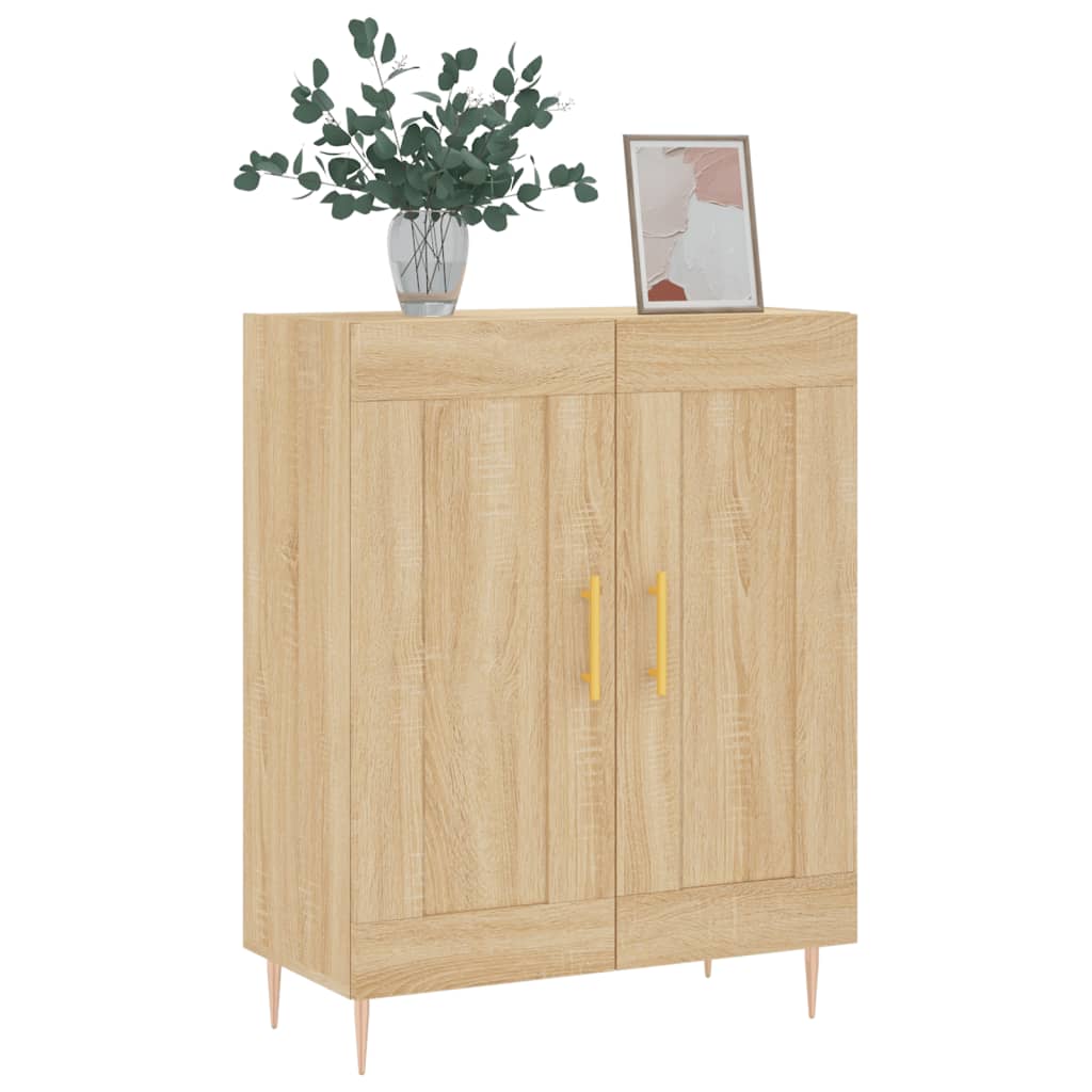 Sonoma Oak Buffet 69.5x34x90 cm Ingenieurholz Holz