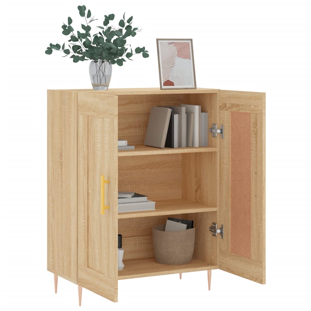 Sonoma Oak Buffet 69.5x34x90 cm Ingenieurholz Holz