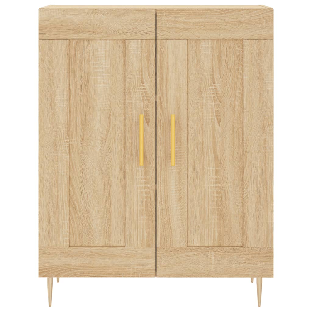 Sonoma Oak Buffet 69.5x34x90 cm ingegneristica legna