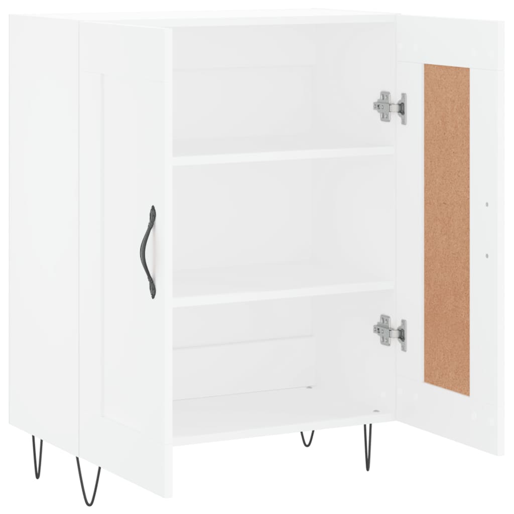 White buffet 69.5x34x90 cm Engineering wood