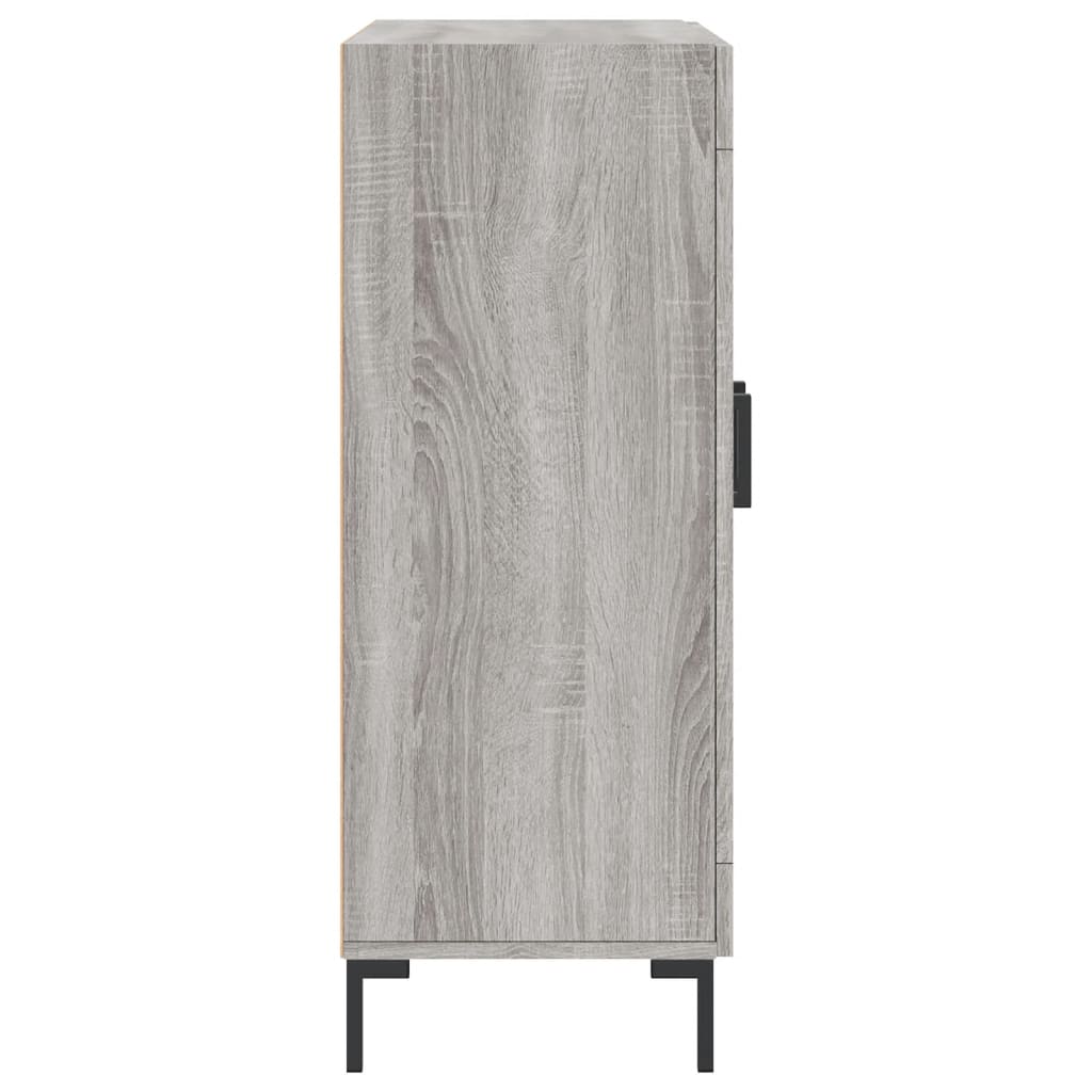 Sonoma Grey Buffet 69.5x34x90 cm Ingenieurholz Holz