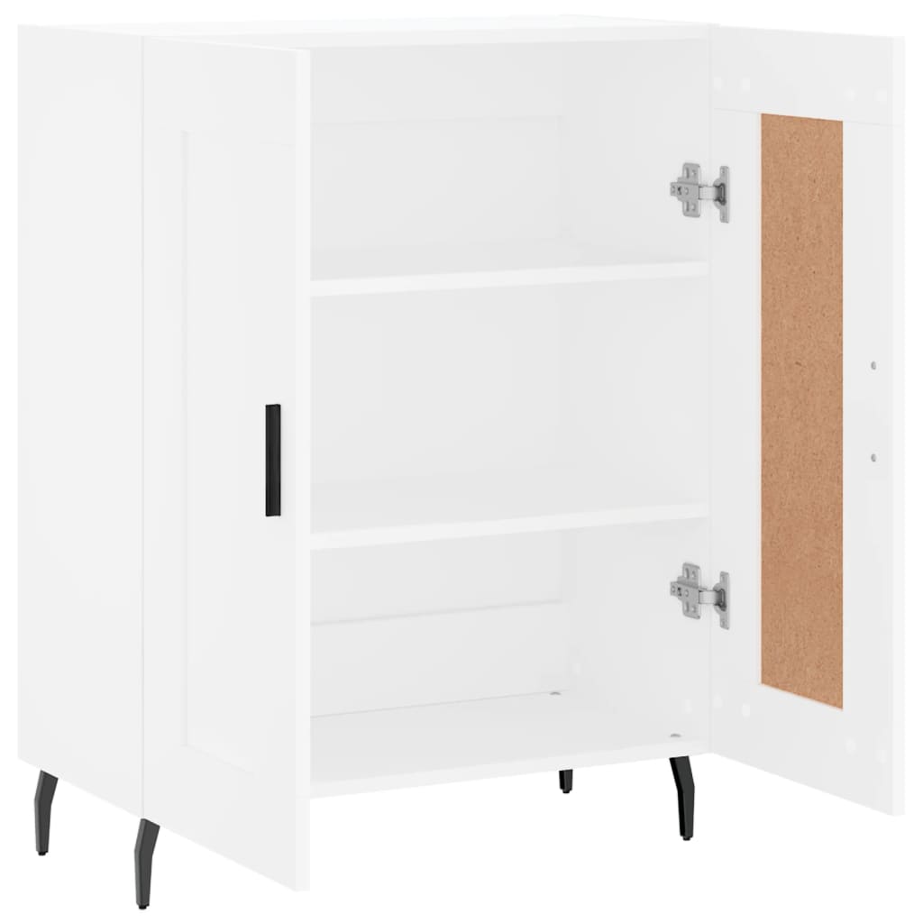 White buffet 69.5x34x90 cm Engineering wood