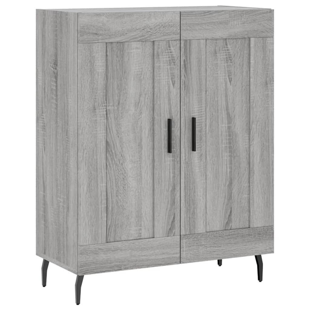 Sonoma gray buffet 69.5x34x90 cm Engineering wood