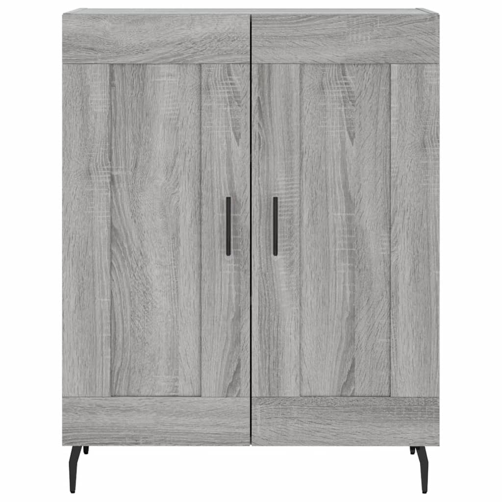 Sonoma gray buffet 69.5x34x90 cm Engineering wood