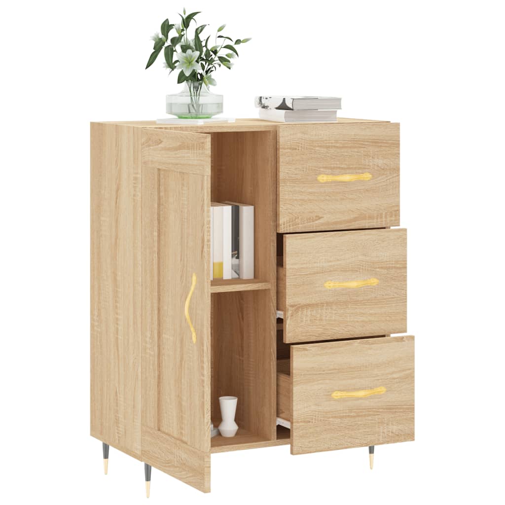 Sonoma oak buffet 69.5x34x90 cm engineering wood