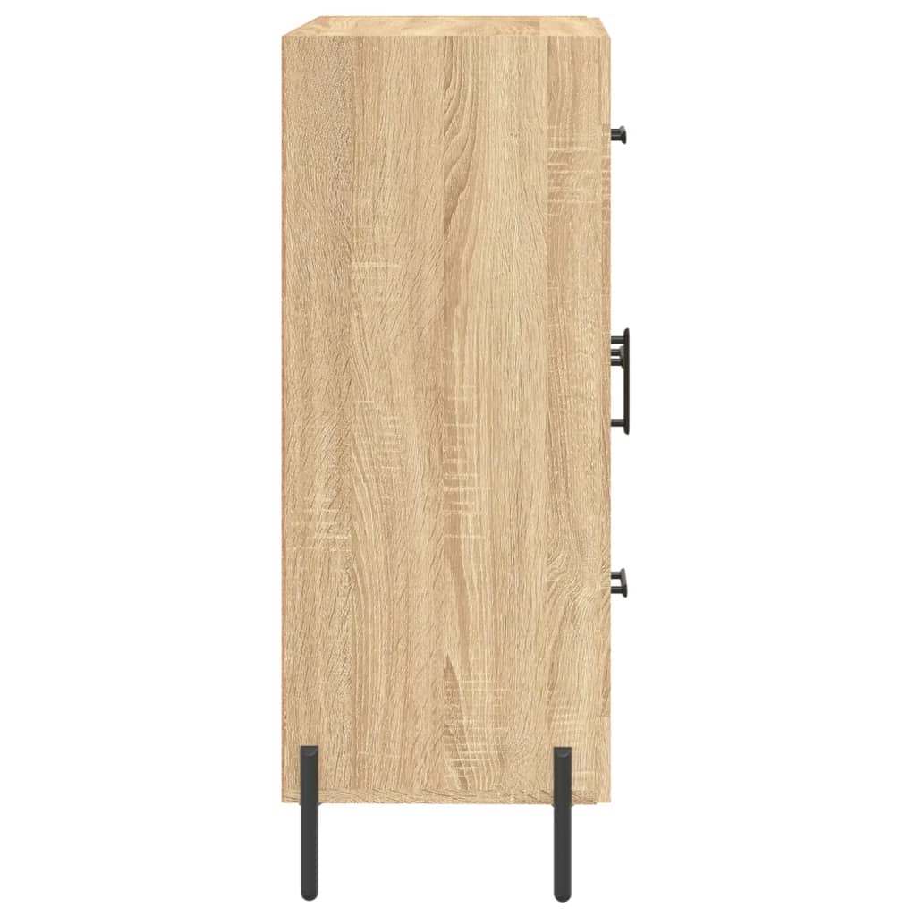 Sonoma Oak Buffet 69.5x34x90 cm Ingenieurholz Holz