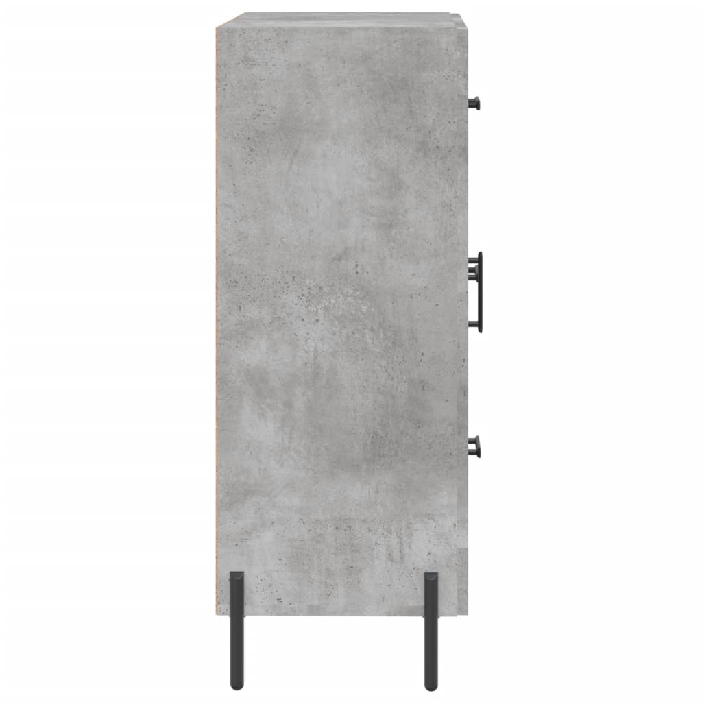 Concrete gray buffet 69.5x34x90 cm Engineering wood