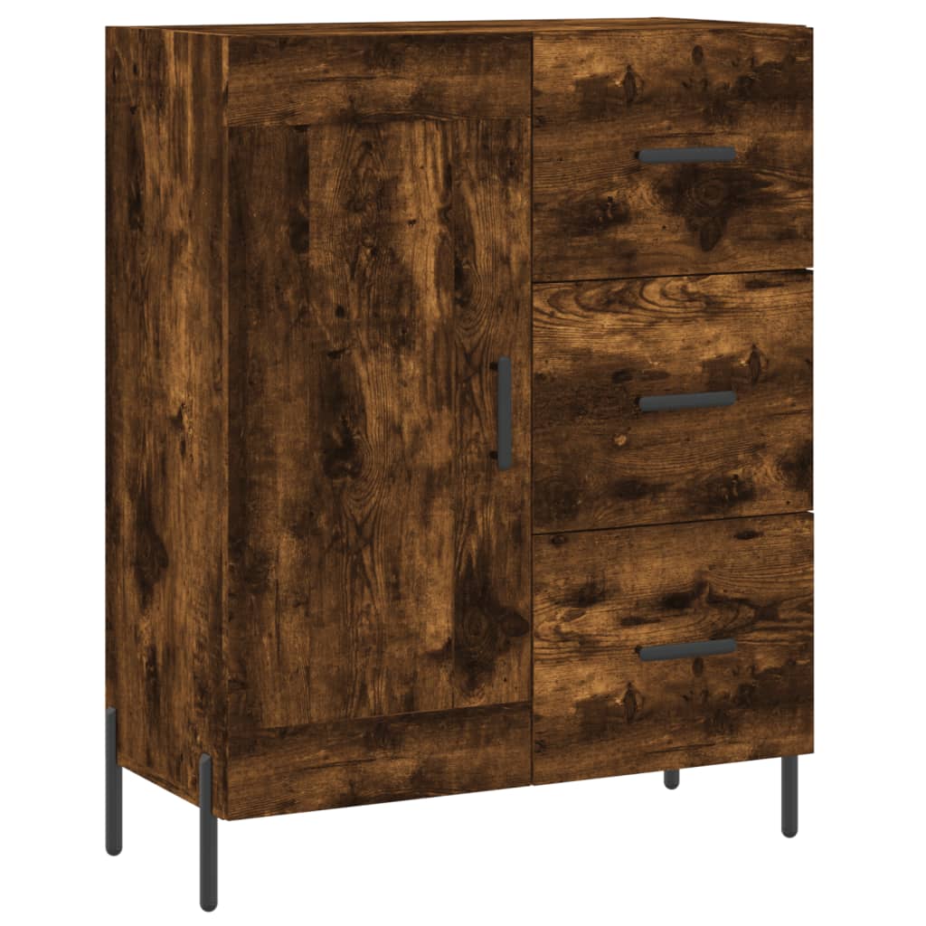 Buffet di quercia affumicata 69.5x34x90 cm ingegneristica