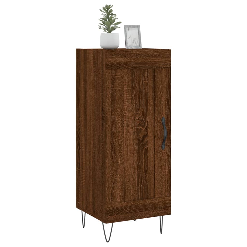 Brown Eichenbuffet 34,5x34x90 cm Ingenieurholz Holz