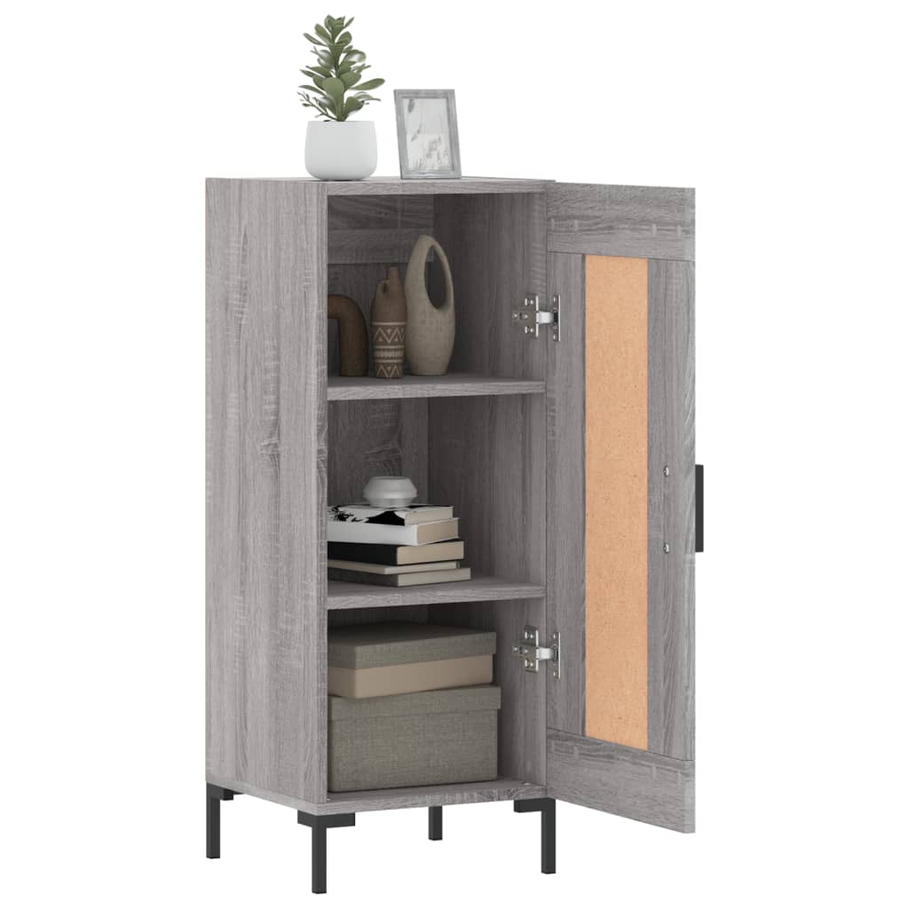 Gray Sonoma Buffet 34.5x34x90 cm Engineering wood